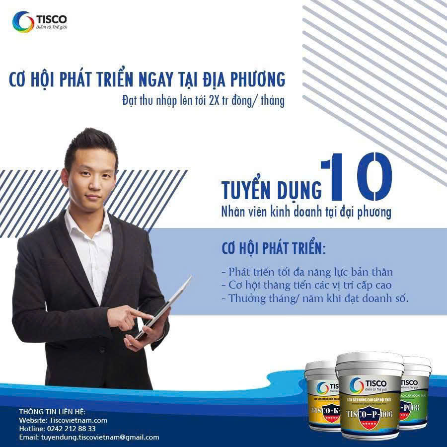 CƠ HỘI PHÁT TRIỂN KINH DOANH ĐẠT THU NHẬP LÊN TỚI 20TR/ THÁNG